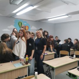 Проведено тренінг для учнів 10-11 класів у Новій Водолозі